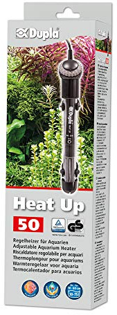 Dupla Heat Up 50 I 100 Watt Regelheizer für Aquarien I Aquarienheizer für Aquarien bis 75 L I energieeffizient und zuverlässig I Aquarium Heizstab I geeignet für Süßwasser- und Meerwasseraquarien