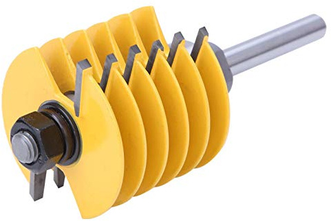 Broca de unión conjunta, vástago de 8 mm Broca de unión de dedo de corte Carpintería Fresa Cortadora de espiga para máquina eléctrica de grabado de madera Máquina de corte Máquina de tallado por compu