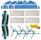 Accesorio para Cecotec Conga 1490 1590 Robot Aspirador Repuestos Paquete de 1 Cepillo Principal, 4 filtros Hepa, 6 cepillos Laterales, 3 Trapos de fregona