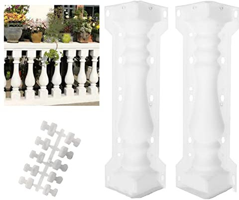 Kucy Moule colonne romaine pour balcon, jardin, piscine, clôture, ciment, balustrade, plâtre, béton