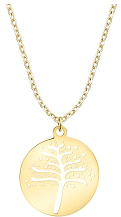 Sofia Milani - Damen Halskette 925 Silber - Baum Anhänger