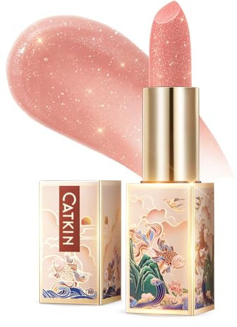 CATKIN Moonlight Lip Balm, Balsamo Labial Hidratante Con Color, Colour Change Chapstick, Protector y Reparador Labial, Con Acido Hialuronico & Vitamina E, Ingredientes Naturales, 3.5g