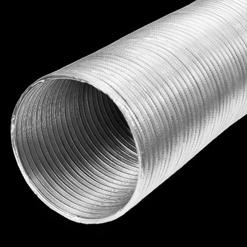 Amslight Aluminium-Rohre zur Lüftung - versch. Durchmesser - 3m Länge 500