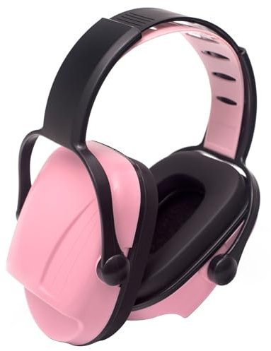 GOTYKE Gehörschutz Kapselgehörschutz für Ohrenschützer mit SNR 28dB Hörschutz Faltbar Kapselgehörschutz mit Tragbare Tasche,Adjustable,Lärmschutz Ohrschützer(Color:A)