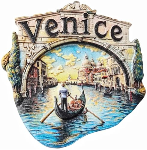 Kühlschrankmagnet Venedig Venetien Italien Reise Souvenir Kühlschrank Dekoration 3D Magnet Aufkleber Handwerk