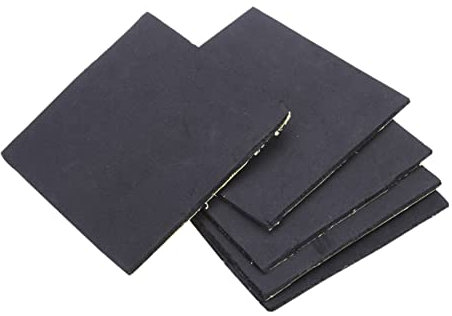 Homoyoyo 5stücke Anti-vibrationsmatten Aus Neopren Mit Starkem Kleber Und Schockabsorbierend Für Möbel Türen Fenster Und Elektronik