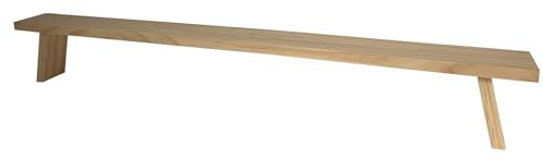 HTI living Schwibbogenbank Natur 80 cm Erhöhung Lichterbogen Weihnachtsdeko