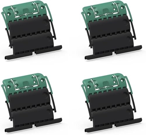 Lot de 4 Attaches de Tablier Rigide 2 Maillons Clicksur H875E pour Volet Roulant - Fixation de volets roulants - Attache Tablier de sécurité anti effraction clipsable