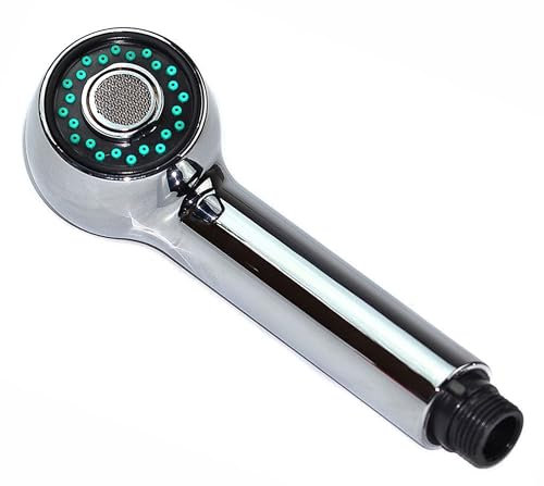 Pommeau de douche, douchette à vaisselle, douchette de cuisine, tête de rechange avec 2 types de jet, douchette de rechange pour robinet de cuisine et robinet d'évier