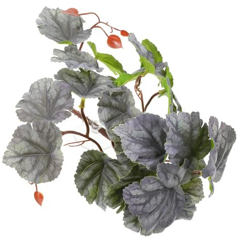 VILLFUL Künstliche Wasserpflanzen Für Aquarium Dekoration Terrarium Simulationspflanze Reptilienpflanze Kletterpflanze Ornament Mit Wasserstabilität