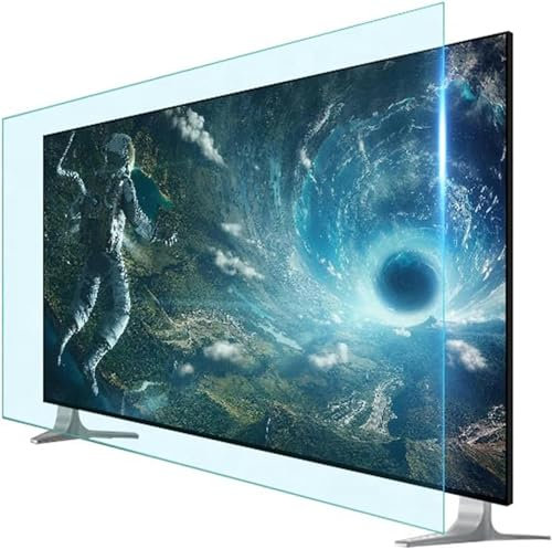 Filtre anti-lumière bleue pour écran TV 32-50 pouces, anti-rayures et antireflet, compatible avec les écrans LCD, LED, 4K OLED et QLED HDTV, 46 pouces, 48 pouces (1080 x 620 m,48inch(1080x620mm)