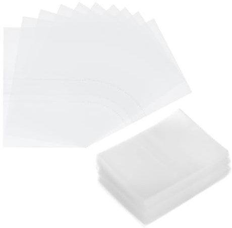 QUARKZMAN 400 Stück Klare Perforierte Schrumpfband 55x40mm PET Für Flaschen | Schrumpffolienband, Passt Auf Verschlussdurchmesser 31-34mm, Gläser Versiegelung Für Pipetten Reagenzglasflaschen