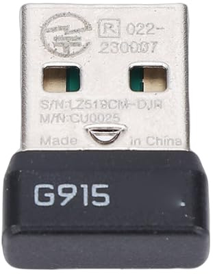 Plyisty USB-Empfänger für G815 G813 G913 G915 TKL Wireless Keyboard Plug and Play 2,4 GHz Wireless USB Dongle Adapter Ersatz