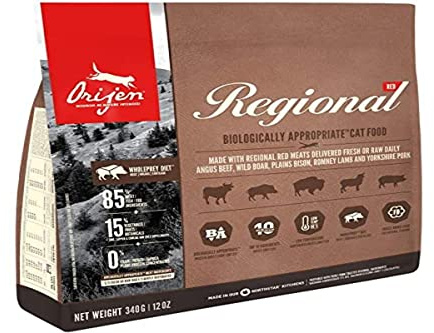 Orije Regional Red Cat, Cibo per Gatti