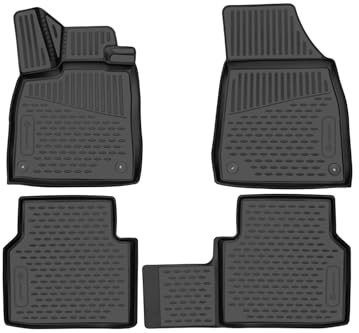 Element Passgenaue Premium Antirutsch Gummi Fußmatten - BMW 5 Ser. Touring