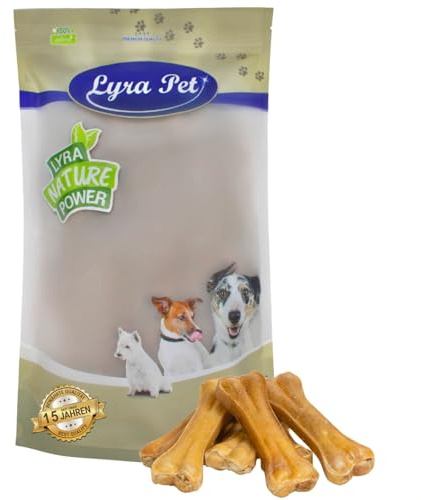 Lyra Pet® 50 Kauknochen aus Rind ca. 12 cm / 50 g Kausnack für Hunde Kauartikel
