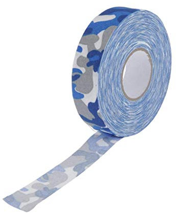 U/D Griffband für Eishockeyschläger/Schläger, 25 mm x 25 m, Blau Camo