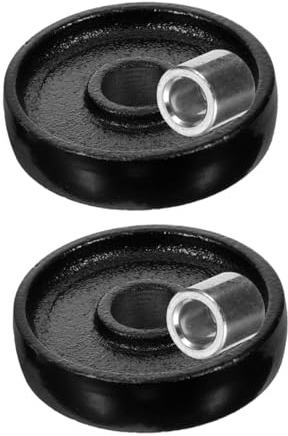 PAMINGONO Vorderräder Für Hydraulik Wagenheber 2-tonnen Ersatzrollen Aus Verschleißfestem Material Für Werkstatt Und Garage