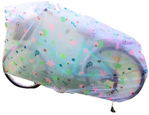 Generic Clear Bike Cover, Bike Cover, Transparent, Heavy Duty (S) 180 x 120