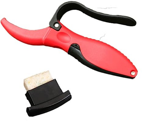 Kisangel Affûteur De Sécateur Et Outils De Jardinage Aiguisage Précis Pour Lames De Tondeuse, Coupe-branches, Houes Acier Allié Solide Usage Extérieur Jardinage Professionnel Portable Et Ergonomique