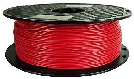 CC3D Hartes TPU-Filament, 72D, Rot, 1,75 mm, 1 kg, 3D-Drucker-Filament, hohe Härte, flexibel, TPU, rot, FDM-Drucker, robustes 3D-Druckmaterial, vergleichbar mit Nylon