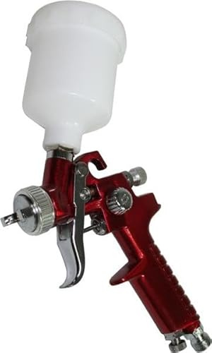Pistola Pintar - Vaso Superior, Boquilla de 1mm, Capacidad de 125ml, Ideal para Acabados Uniformes y precisos en Trabajos de Pintura.*