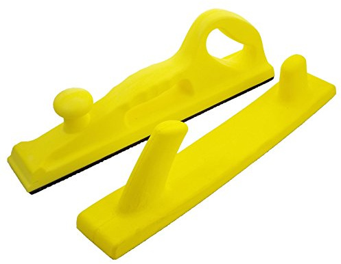 Long Flexible/Rigid Set Sanding Blocks 70X400 Hook&Loop 70 x 400mm Hand Sanders FMT2090 Great For Going Over Contours On Panels - FMT2095 Has Two Handle To Make It Easy To Use & Apply Pressure