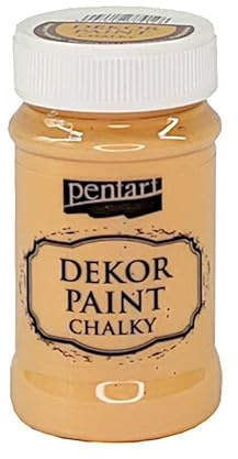 Zita's Creative Dekor Paint Chalky matt 100ml - Mandarine. Kreidefarbe, Vintagefarbe, Mattfarbe, Bastelfarbe