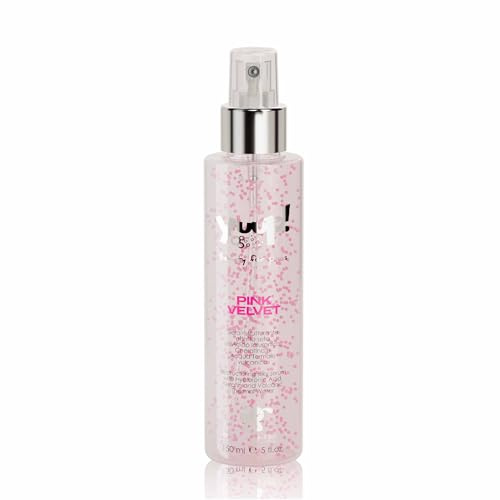 YUUP! - Pink Velvet Hundespray & Katzenspray, 150ml, Feuchtigkeitsspray mit Hyaluronsäure, Keratin & Vulkanwasser für seidiges Fell