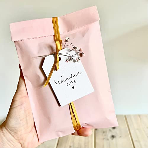 STEMPEL Wundertüte, Stempel Geschenk, Stempel Hochzeit (Mit Stempelkissen Schwarz)