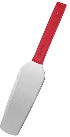 LOVIVER Truelle de plâtrage de cloisons sèches, outil de plâtrage de mur de truelle de brique, mastic de ciment de plâtre polyvalent pour la construction de, Rouge 41cm