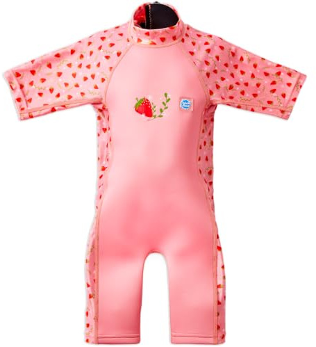 Splash About Combi UV Traje de Neopreno, Strawberry Field, 4-6 años