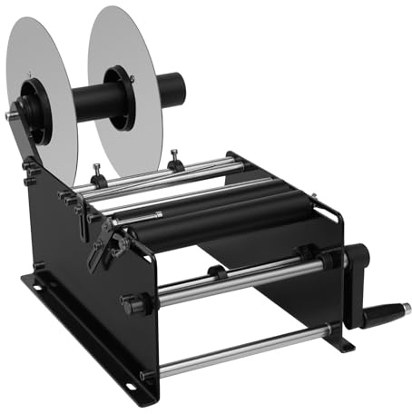 Máquina de etiquetado MT-30 ± 0,5 mm, aplicador manual de etiquetas de botellas Freestanding Bottle Dispositivo de etiquetado adecuado para la colocación de etiquetas adhesivas en botellas redondas