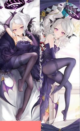 JNLIFT Anime Kissenbezug für Blue Archive,Anime Pillowcase Hochwertiges Full-Body Umarmungskissen Bezug,Body Kissenbezug Seitenschläferkissen Bezug,Peachskin-40x120CM