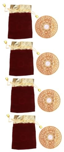 BESPORTBLE 4 Teiliger Kompass Im Vintage Stil Für Herren Vintage Kompass Dekorative Glöckchen Kompass Für Männer Personalisierter Kompass Für Sohn Kompass Gong Dekorative