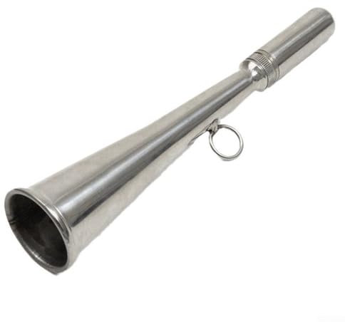 Handtrompete, Edelstahl 304 Schnellboot für Horn Aufblasbares Boot Angelboot High Db Luftflöte Kavallerie Trompete Messing Instrument Wasserdicht Yacht Marine Hardware Zubehör