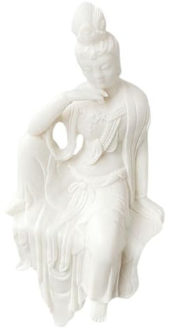 Vaguelly Carved Guanyin Statue Aus Hochwertigem Nussbaum Feng Shui Deko Für Wohnzimmer Symbolisiert Mitgefühl Und Weisheit Als Für Besondere Anlässe