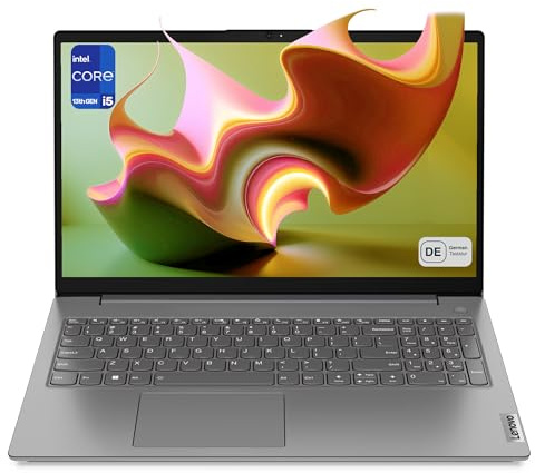Lenovo V15 G4 IRU Laptop, Intel Core i5-13420H, 16 GB DDR4 RAM, 1 TB PCIe SSD, 15.6 FHD Display, Intel UHD Graphics, QWERTZ Tastatur, FreeDos, Iron Grey