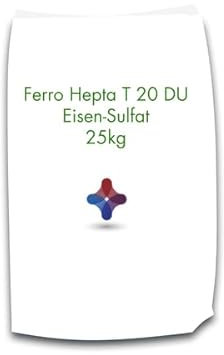 Hamann Mercatus GmbH Ferro Hepta T 20 Eisensulfat 25 kg Düngemittel