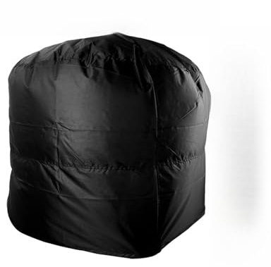 LOVSSU Tapa para Barbacoa Funda Impermeable y Redonda for Parrilla de Barbacoa, Antipolvo, for Acampar al Aire Libre, protección contra la Lluvia, 77 x 58 cm/80 x 66 x 100 cm para Barbacoa(58x77cm)