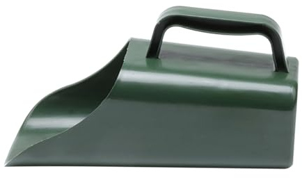 da giardino – Kit di trapianto di piante, pala a foglia multifunzione, pala verde con secchio, strumento di scavo da giardinaggio con manico, compost terra grano fertilizzante grainess