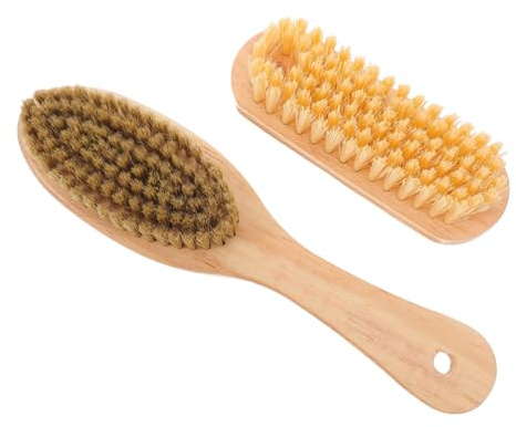FUNNETOYU 2 pièces Brosse de Nettoyage Sable Plage Portable pour Éliminer Sable Surf et Maison de Plage