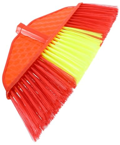MUELODSIC Scopa Pieghevole con Testa in Plastica Resistente per Pulizia Domestica e Industriale Leggera Design Compatto Rimozione Pelo Animale per Garage Esterni e Pavimenti