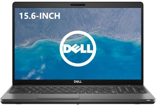 Dell Latitude 5500 Ordinateur Portable Professionnel,15.6 FHD (1920 x 1080), Intel Core i5-8365U, 8 Go de RAM, SSD 256 Go, Clavier QWERTY américain, Windows 11 Pro (Reconditionné)