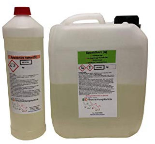 6 kg Epoxidharz-2K Transparent GFK-Epoxydharz Epoxi Laminierharz UV-Stabilisiert
