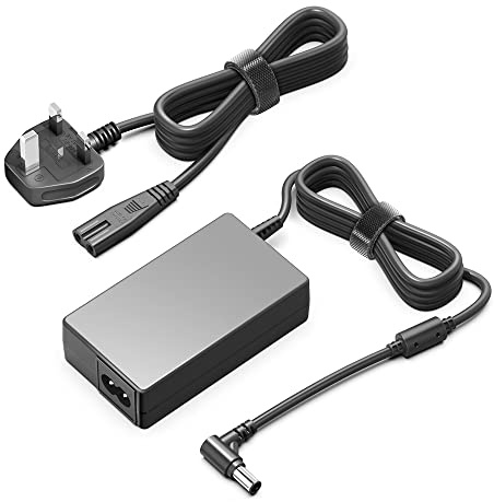 TAIFU 19V Power Supply Cable for LG Monitor 22MK600M 22MK400H 24EN33TW 25UW64 25UM58 27UN83A IPS236V 29UM69G 32UN88A 32LH510B 34WP500;Samsung TV Monitor Soundbar Charger Power Adapter