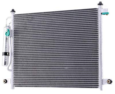 RIDEX 448C0189 Klimakondensator Klimaanlage Auto mit Trockner Kompatibel mit CHEVROLET Aveo/Kalos Schrägheck T250, T255 96469289 96539634 96834083