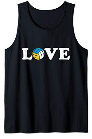 Beachvolleyball love Tank Top