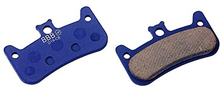 BBB Cycling Fahrrad Bremsbeläge Scheibenbremsen Scheibenbremsbeläge für Formula 1 Paar DiscStop HP BBS-68, Blue | leichtes Design, robuste Qualität, einfache Anwendung