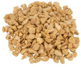 NaDeco Natursteine, ca. 5-8 mm, viele Farben erhältlich | Dekosteine | Dekosand | Dekokies | Ziersteine | Kieselsteine | Bastel Steine | Dekogranulat | Streudeko | Füllmaterial, Farbe:Champagner